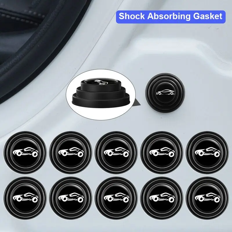 

10pcs Car Door Shock Absorber Gasket Bumper Protector For Honda Civic Accord Jazz Fit CRV XRV Subaru Forester Outback Impreza