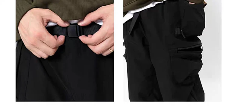 TMCAZ 3D  Pant RX2 ergonomic 3d cut large capacity storage dwr fabric adjustable waist techwear gorpcore aesthetic