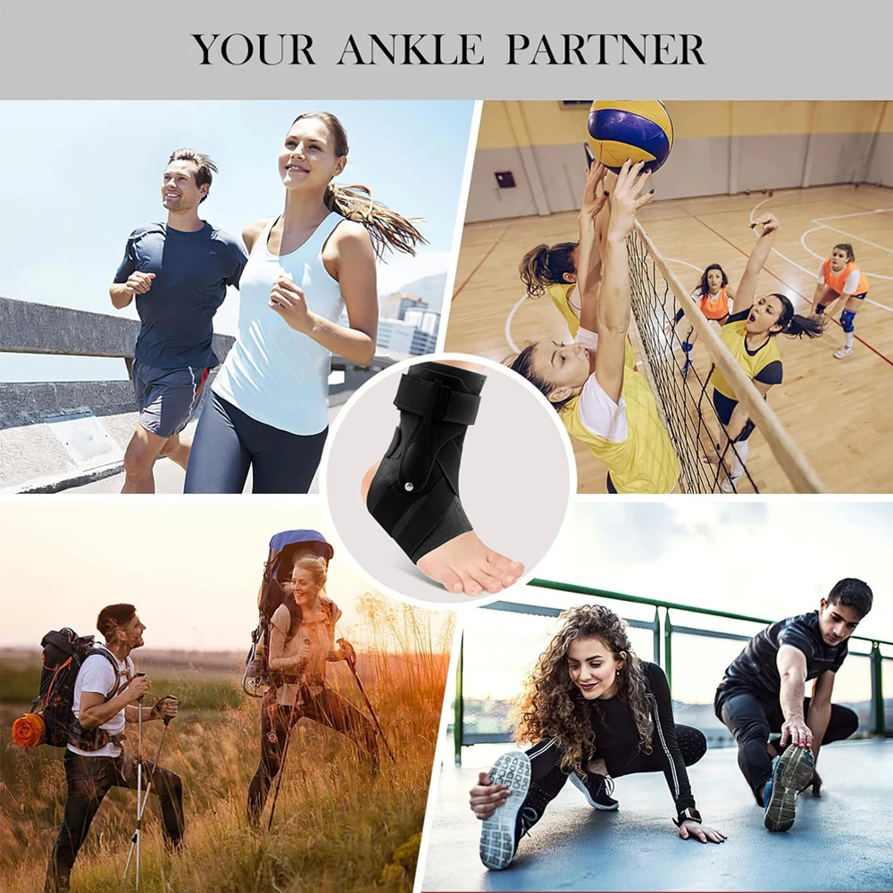 Ankle Sprained Support Brace Ankle Splint Stabilizer Protector for Sprained Ankle Injury Recovery Achilles Tendonitis Men Women 15 Ankle Sprained Support Brace Ankle Splint Stabilizer Protector for Sprained Ankle Injury Recovery Achilles Tendonitis Men Women 8