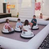 10/13/16ft Kids soft play Inflatable Bumper Car Race Track with mat Sport Game Air Racing Inflatable Track Outdoor Amusement 2