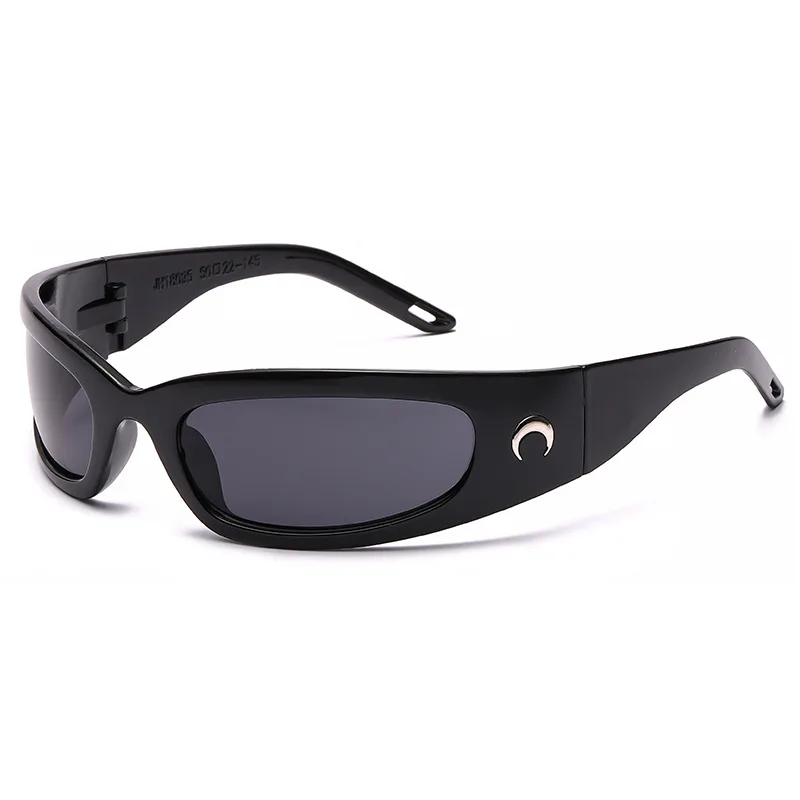 Tendy Millennium Spot Y2K Sunglasses Women Moon Sun Glasses Fashion Futue Technology Sense 2000S 90S Aesthetic_voghion.com