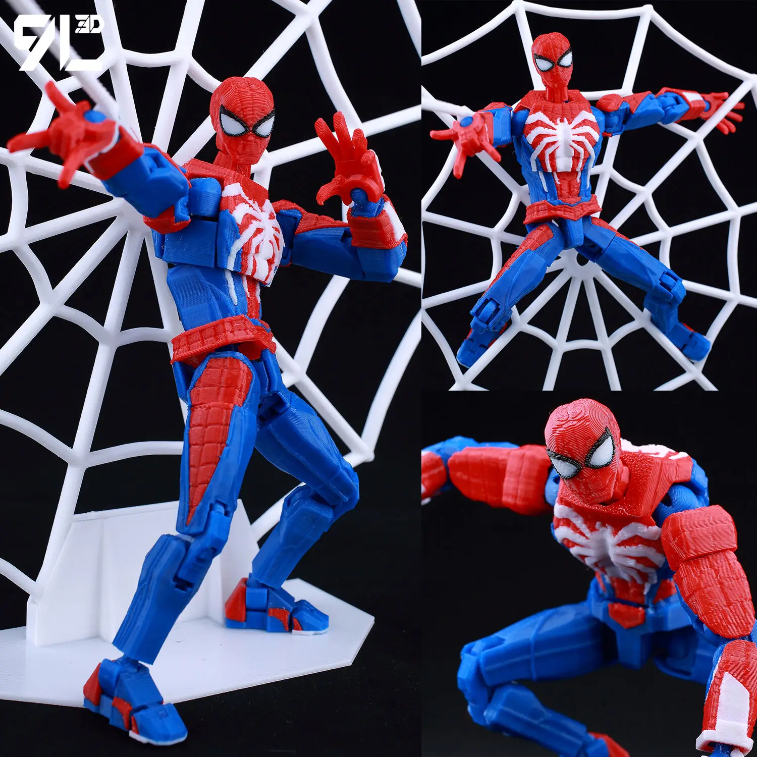 フライマン 9L3D Ct Toys T13 Limited Edition LUCKY13 Multi-Jointed Poseable