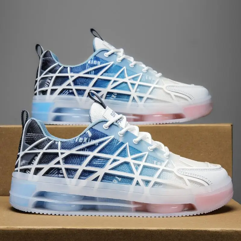 

Men's Shoes Autumn Sneakers Men's 2023 New Style White Fashion Shoes Men's Autumn Casual Breathable Mesh Running Shoes