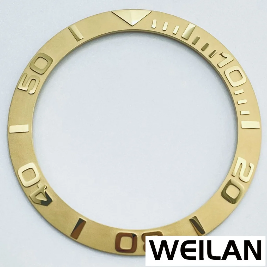 Ceramic & Aluminum GMT Diver-Style Bezel Insert for 40mm Cases - Premium Diving Accessory