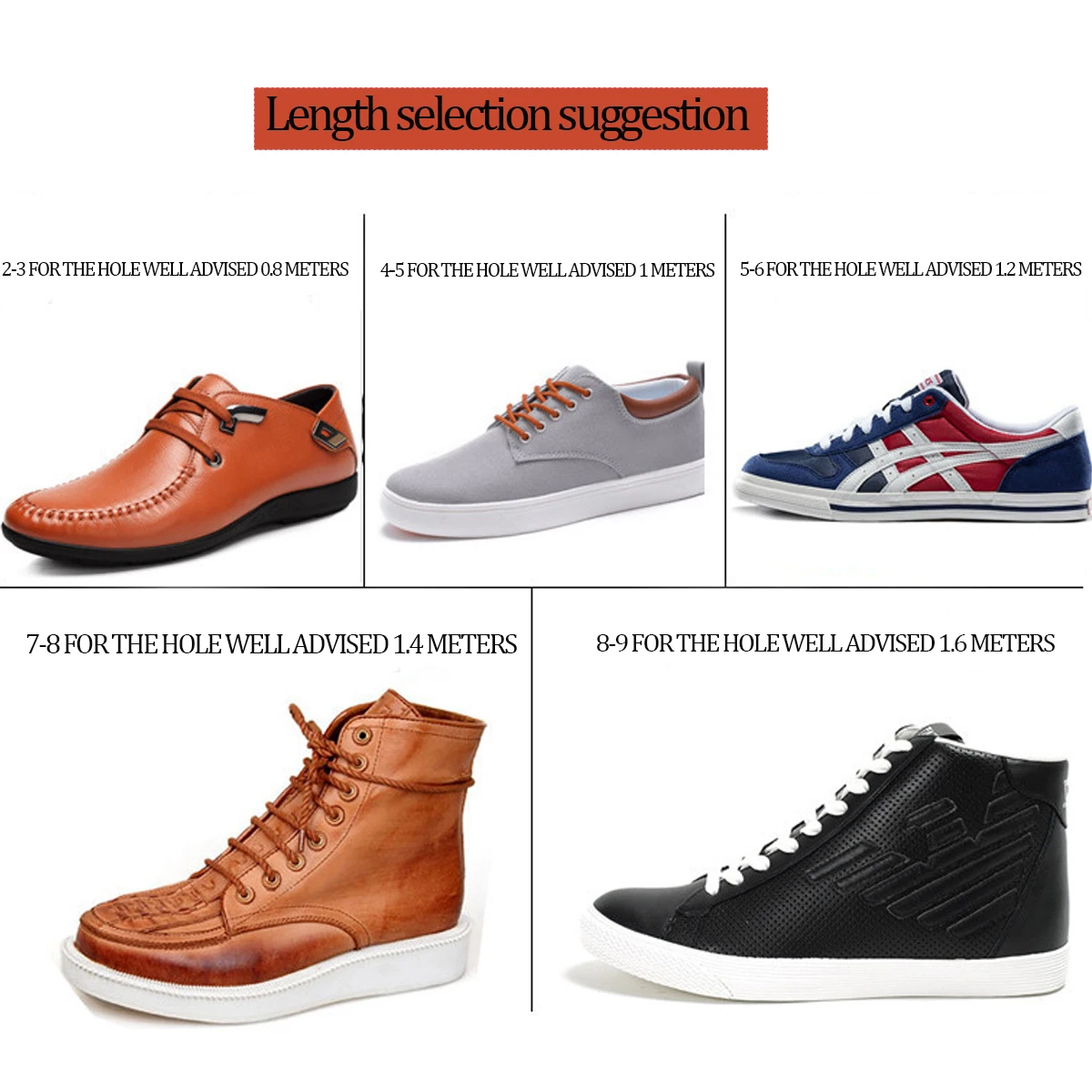 Shoe laces Round Waxed Thin Wax Rope Cotton 1 Pair Suitable for All Shoe Types shoe laces
