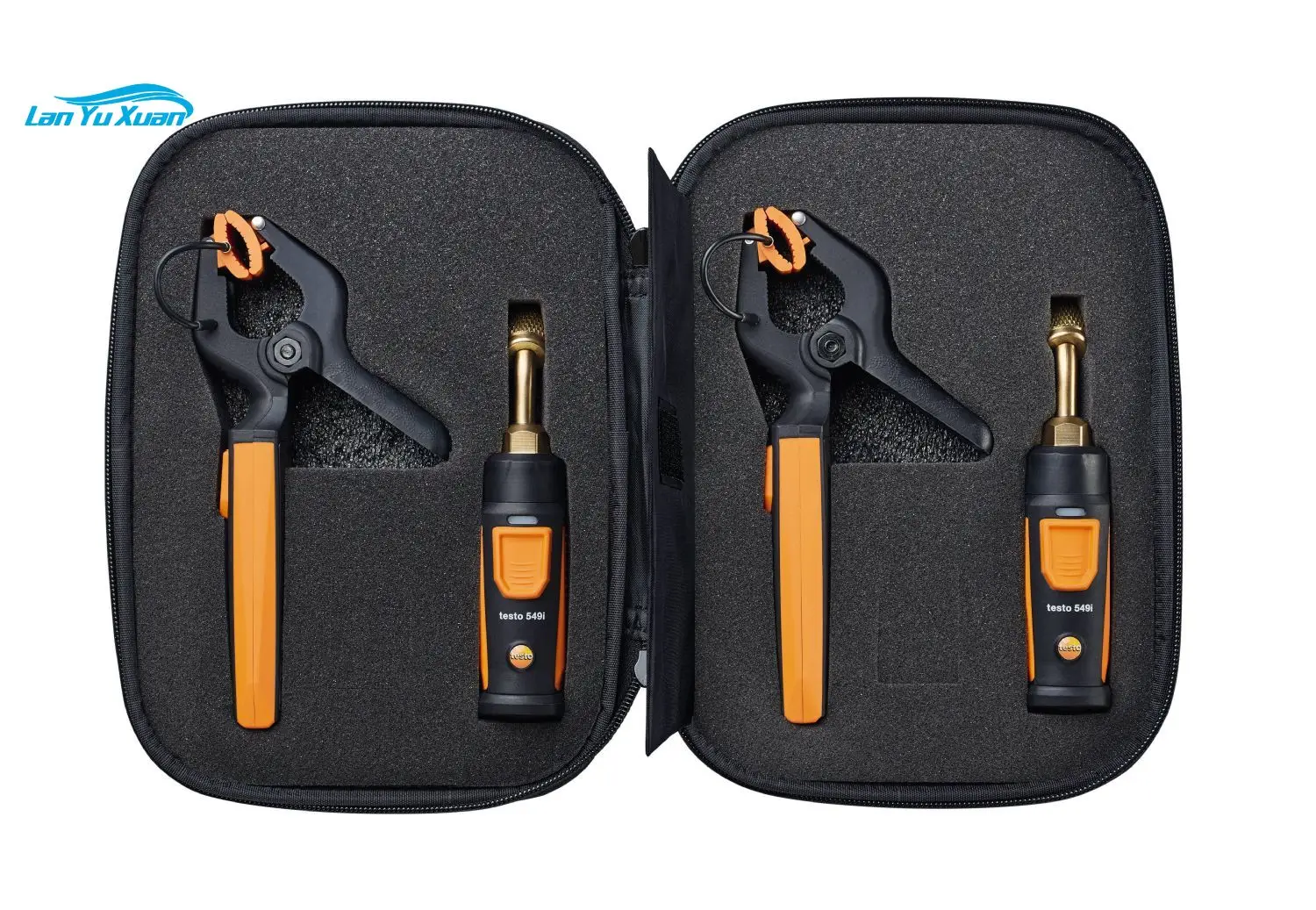 Testo Smart Probe Kit I Hvac Gauge Set Per Il Sistema Di Refrigerazione E Riscaldamento Dell'Aria Condizionata Incluso 115I 549I Con Bluetoot
