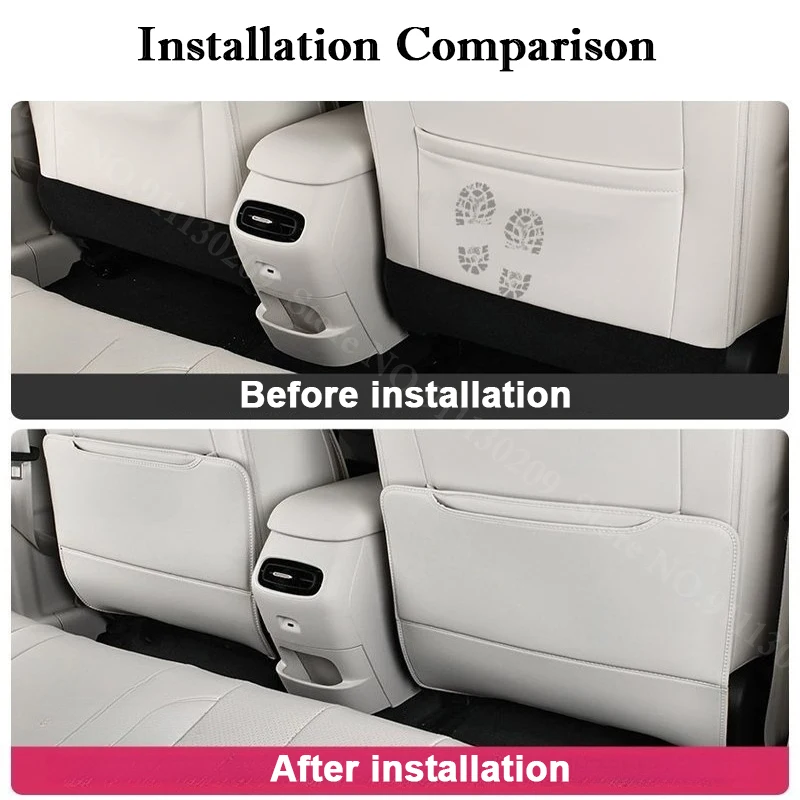 그레이트 월 오라 5 2025 2026 2027 차량 시트 백 스토리지 리어 안티웨어 백레스트 안티킥 패드 내부 보호 액세서리