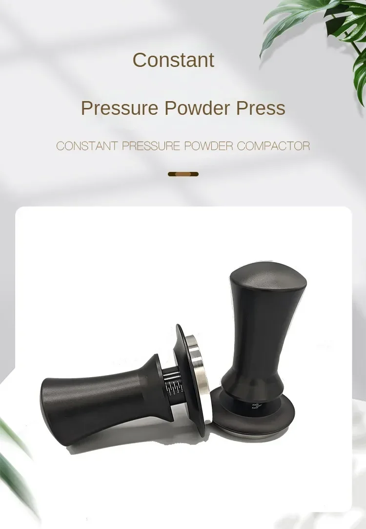 Description Picture 2 of itemCoffee Tampers 15lb Spring Loaded Coffee Tamper Ripple Base Aluminum Self Leveling Espresso Tamper Coffeeware 51mm 53mm 58mm