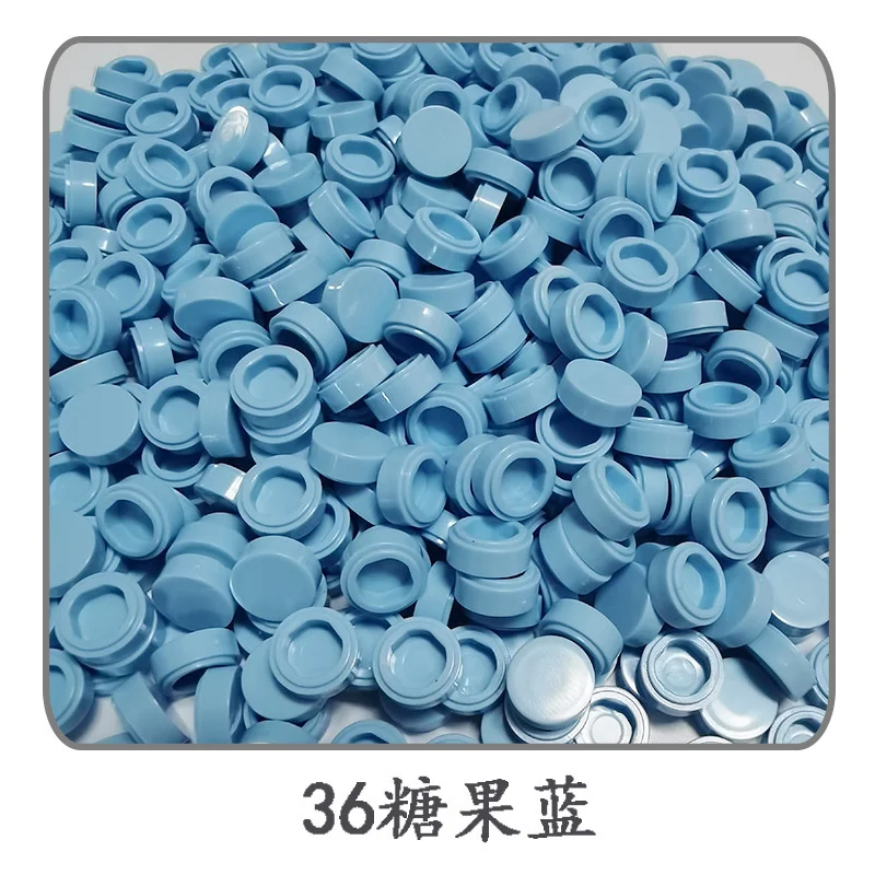 500-Piece Round Tile Set for Mosaic Art and Creative Building