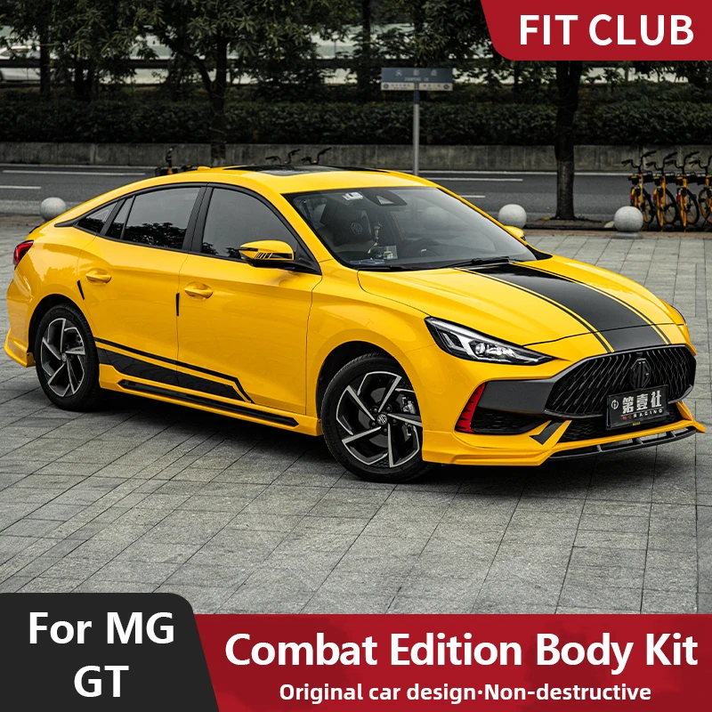 

For MG 5 GT 2022-203 front scoop modified 21-22 MG5 front lip surround exterior trim body kit diffuser mg GT 2023 Accesorios