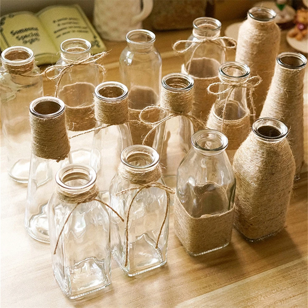 대마 로프 DIY 수제 액세서리 태그 선물용 천연 대마 로프