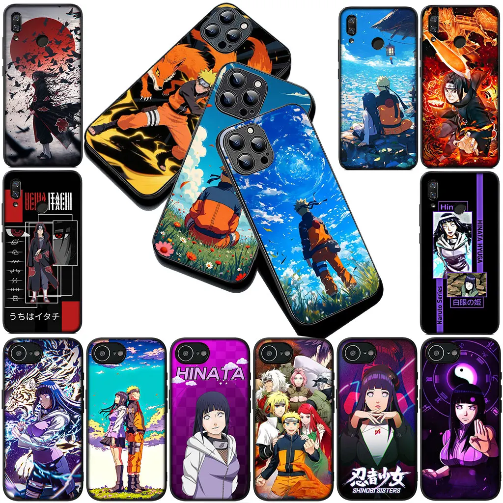 Hinata & Itachi Naruto-Themed Premium Phone Cover | Soft Protective Case