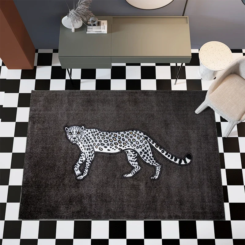 Carpet for Living Room Leopard Luxury Large Area Children Bedroom Rug Home Decoration Animal IG Cloakroom Corridor Mat ковер - Image 4
