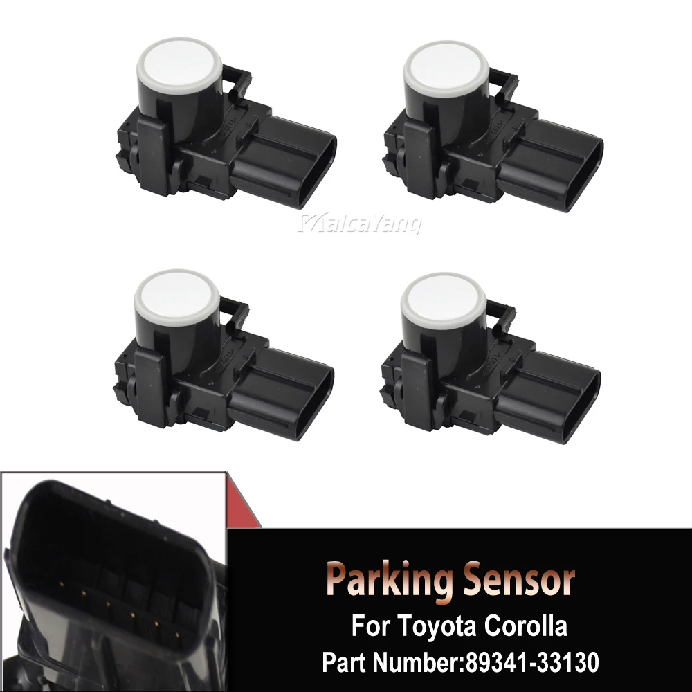 

4PCS New PDC Park Sensor Reverse Assist For Toyota Cruiser Tundra 2007-2014 4.0 4.6 4.7 89341-33130 8934133130 89341-33130-C0