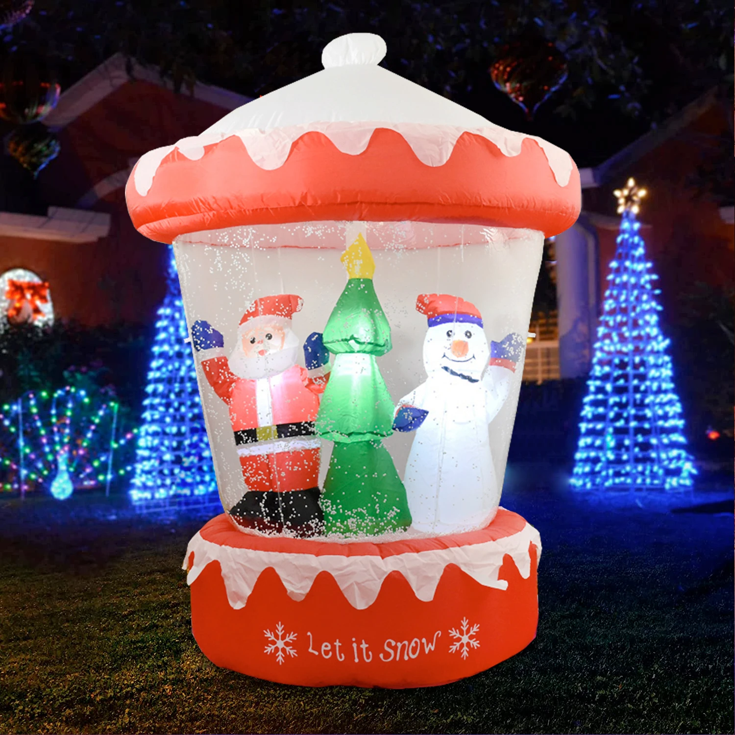 Christmas Outdoor Inflatable Decorations Inflatable Christmas Garden