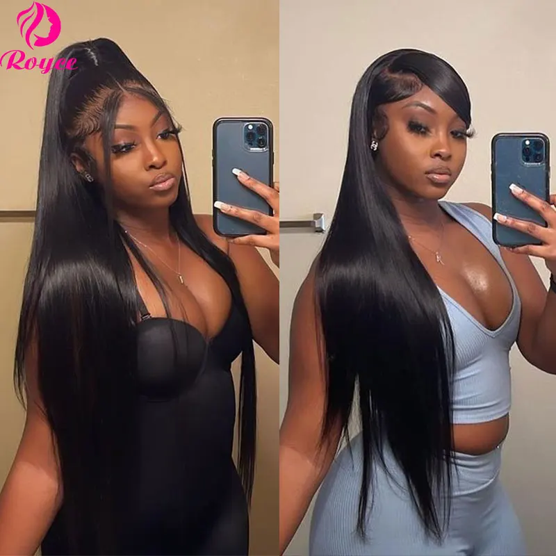

Straight Lace Front Wigs Human Hair Wigs Pre Plucked 30 32 Inch 13x6 13x4 Lace Frontal Wig For Women Remy Human Hair Wig 180%