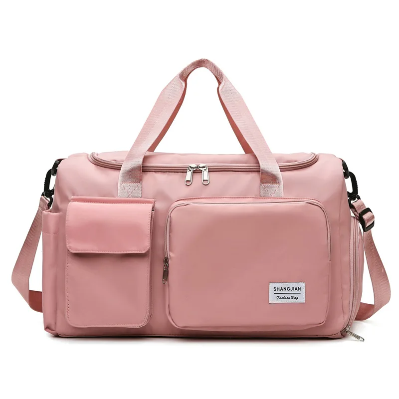 Outdoor Waterproof Travel Bag Luggage Handbag Women Shoulder Bag Nylon Sports Gym Female Crossbody Large Capacity