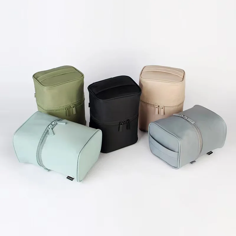 

Portable Women Beauty Storage Bags Travel Fashion Lipstick Perfume Cosmetic Organize Handbag Household Waterproof MakeUp Pouch
