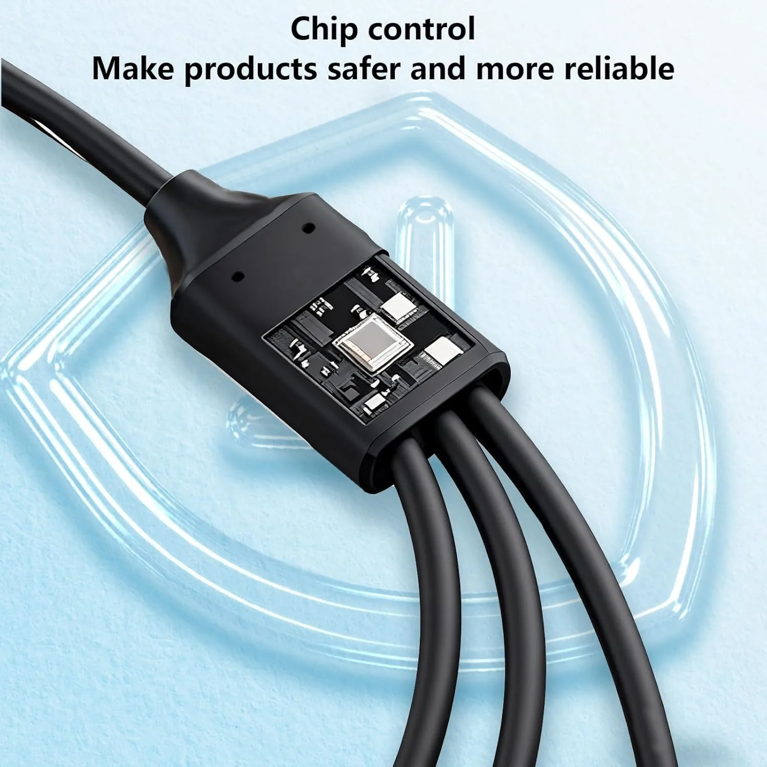30cm USB 3 in 1 분배기 충전 케이블 USB-A 남성-3개 여성 USB 2.0 허브 (충전, 데이터 전송, 노트북/PC/키보드/마우스용)