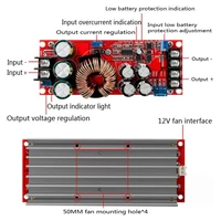1200W 20A DC Car Step-up Power Supply Module Boost Converter Adjustable 10-60V to 12-83V 3