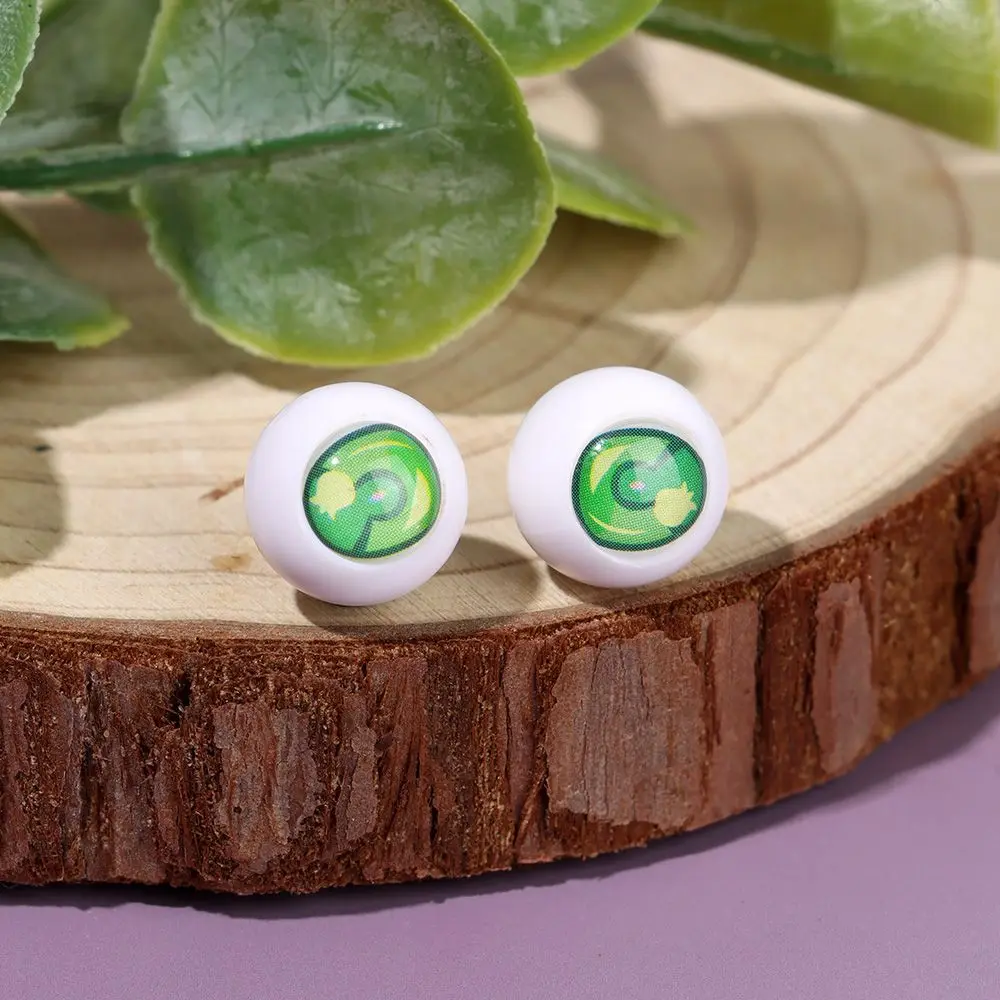 1pair 11mm Plastic Doll Safety Eyes For 1/6 BJD Dolls For ob11 Dolls Animals Toy Puppet Making Dinosaur Eyeballs DIY Accessories