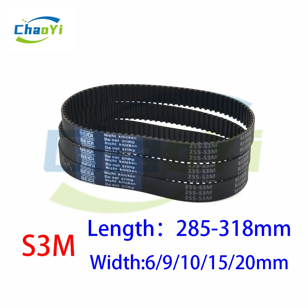 S3M 폐쇄형 루프 동기식 밴드 길이 285 288 291 294 297 300 303 306 3..