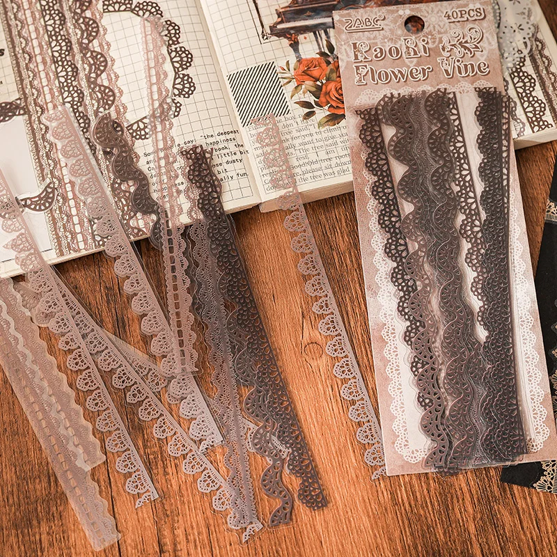 Lace Aesthetic Sticker Set 5