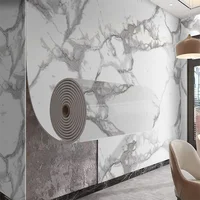 Marble stickers self-adhesive PVC waterproof wall stickers bedroom living room TV background wall decoration wallpaper