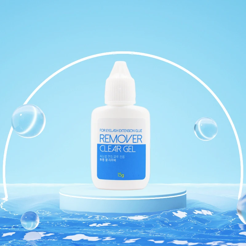 

5 Bottles Clear Liquid Gel Remover for Eyelash Extensions 15ml Korea Original Eyelashes Beauty Shop Free Shipping
