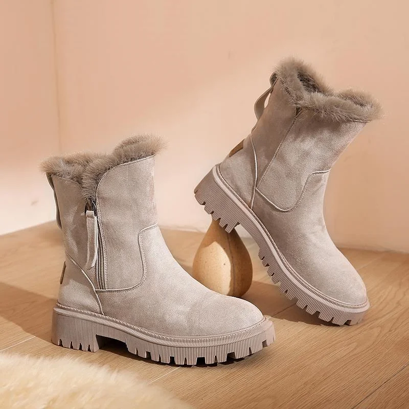 Tanie Buty damskie śnieg Plus Size damskie buty pluszowe
