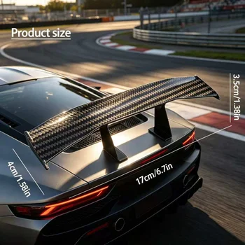 Spoiler universale per auto Mini GT, alettone posteriore per bagagliaio senza foratura, accessorio per styling esterno auto