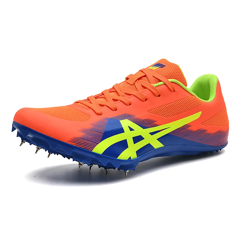 Spikes Athletics Shoes Running Men Middle School Training Track Track Field Shoes Professional High Jump With Metal Nails Shoes 4