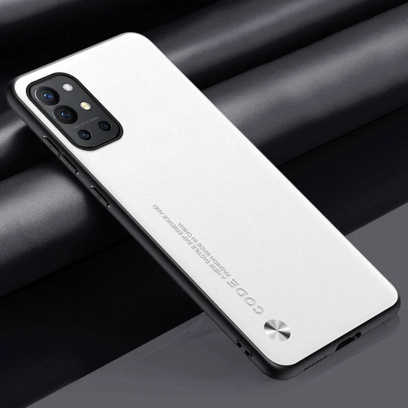 Premium Matte Luxury PU Leather Silicone Phone Case - Elegant Protective Cover