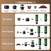 Portable Electric Coffee Machine 3-in-1 Capsule Powder Travel Coffee Maker Portable Italian Espresso Machine for Car & Home 4