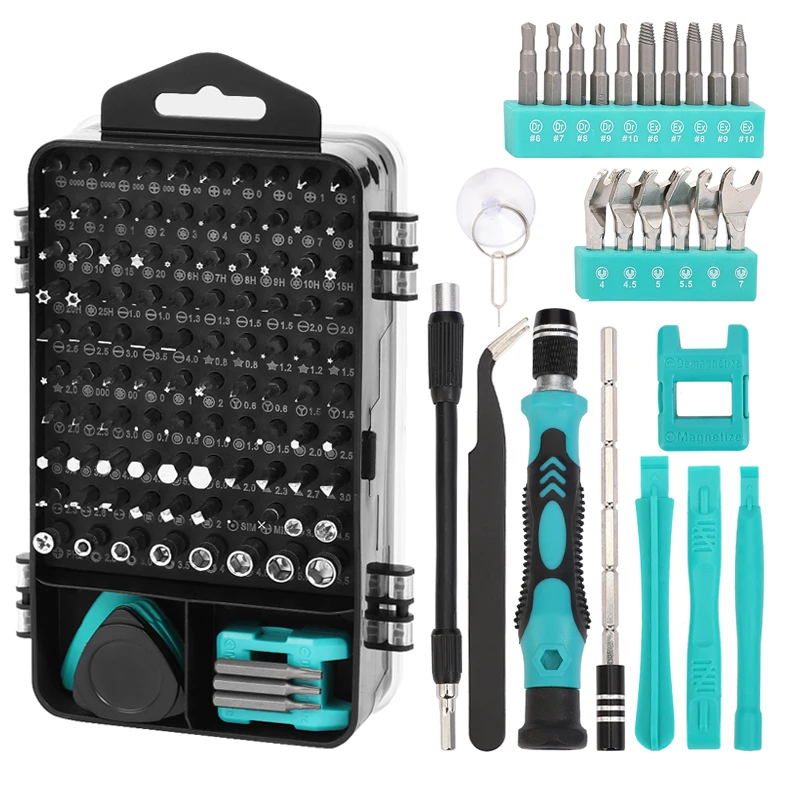 138 In 1 Screwdriver Set Magnetic Screw Driver Kit Bits Precision For Xiaomi Iphone Home PC Phone Torx edc Screwdriver Bits Set