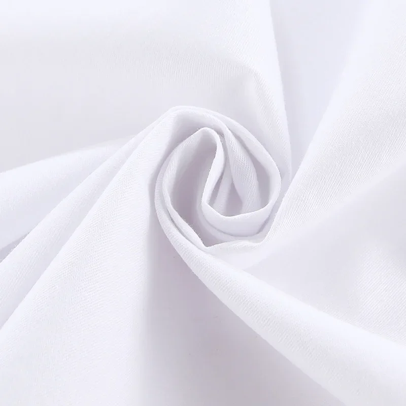 Kids Shirts Boys Long-sleeved Spring and Autumn Pure Cotton Girls Performance Comfortable White Blouse