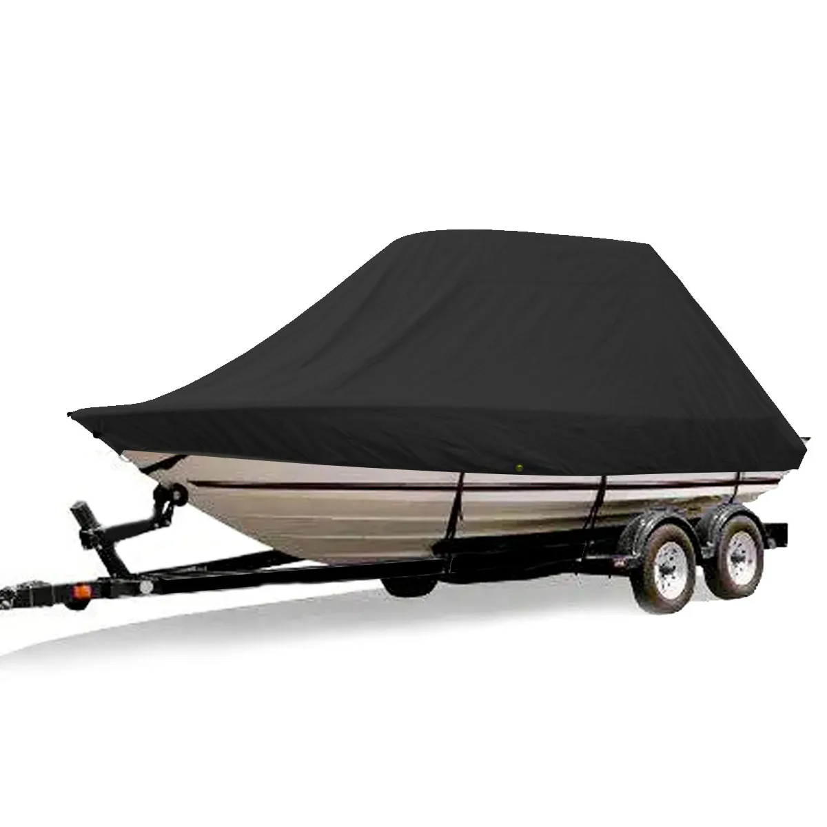 Boat Cover Fishing Boat Cover 18 28ft 210D Jumbo Cruiser Boat Cover Heavy Duty Oceansouth Marine Water Sun Proof UV Protection Fish Ski VHull Mooring Cover