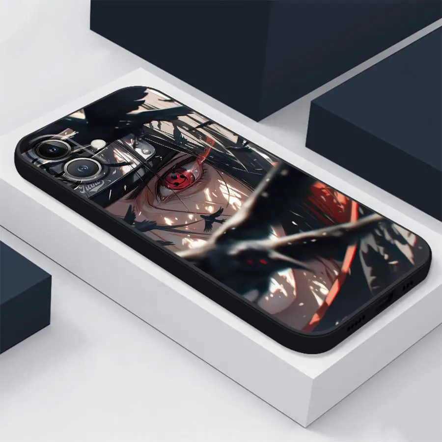 Anime-Inspired Soft Shell Phone Case - Cool Naruto Design