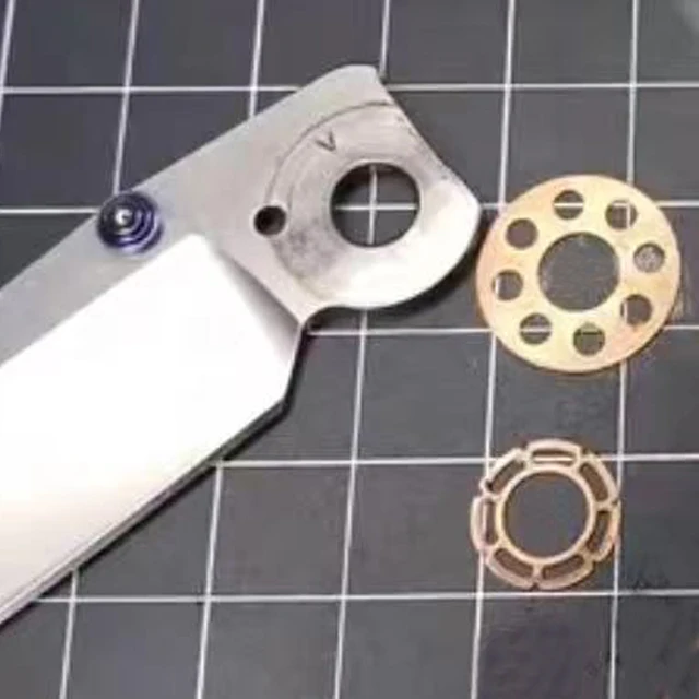 Clip Di Ricambio Per Coltelli Pieghevoli - Compatibili Con C81, C10, C11 | 2 Pezzi In Acciaio Inox - Foto 6