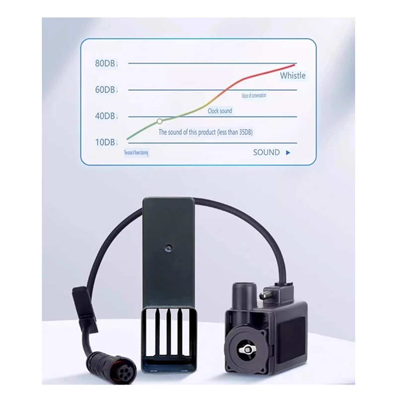 New Fish Tank Water Pump For Xiaomi Mijia Smart Fish Tank Replacement Installation One Click Drainage Design HWL-M100