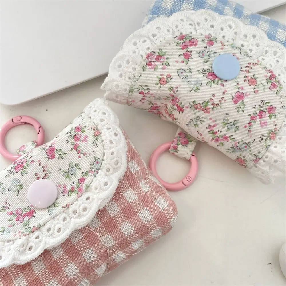 Compact Mini Earphone Storage Bag - Portable Multifunctional Keychain Pouch and Small Wallet