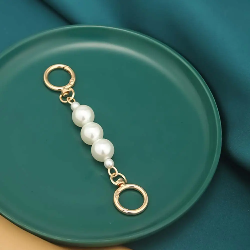 

Bag Accessory Imitation Pearl DIY Handbag Parts Crossbody Bag Belt Bag Extension Chain Pearl Shoulder Strap Pearl Purse Handle