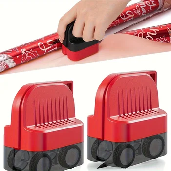 1 taglierina per carta da lettere, taglierina per carta cilindrica, confezioni regalo di Natale, lavorazione del taglio della carta