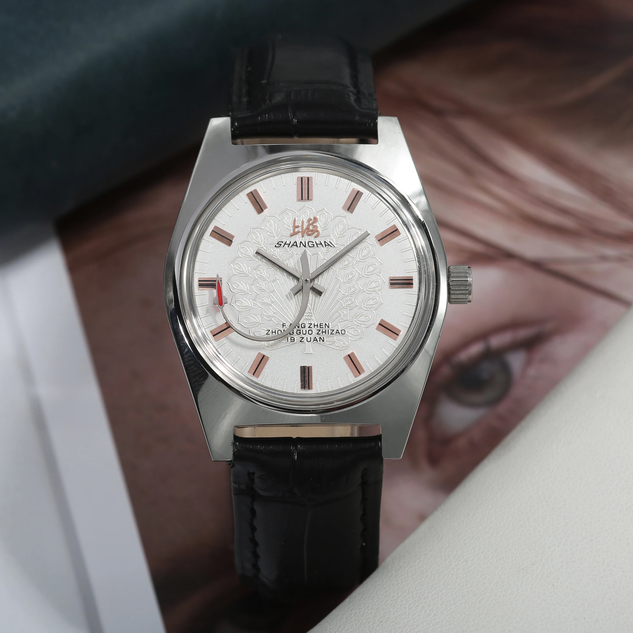 Men's Mechanical Watch 7120 36mm Manual Winding Waterproof Shanghai Chinese Daily Office Wear Birthday Holiday Gift Wholesale