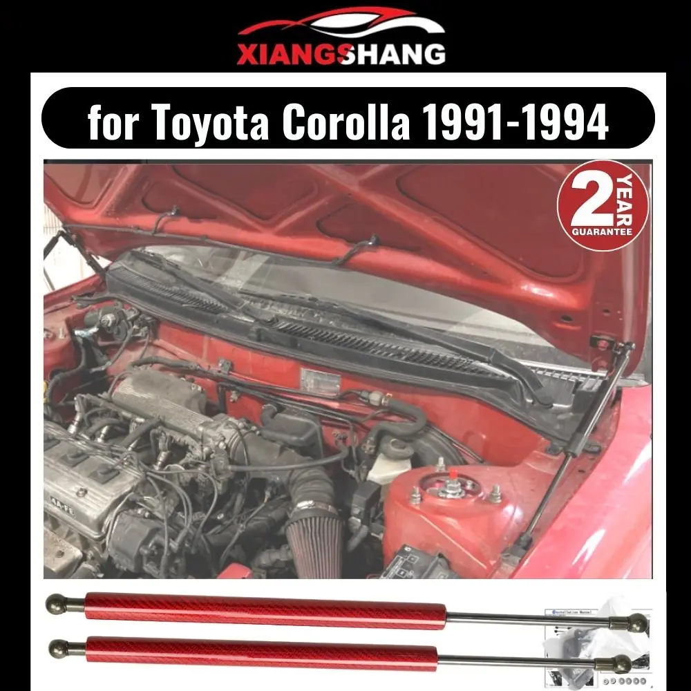 

for Toyota Corolla E100 1991-1994 Gas Strut Lift Support Front Bonnet Modify Gas Springs Shock Absorber