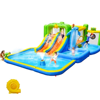 9-in-1 Inflatable Water Bounce House 1