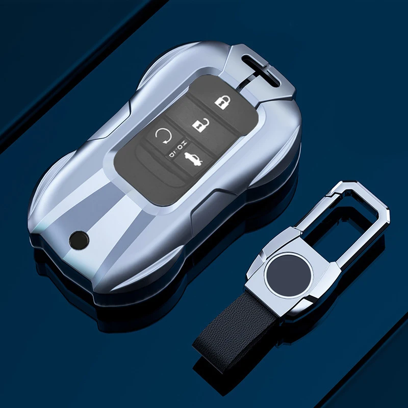 

Fashion Sport Zinc Alloy Car Key Case Cover High Quality Key Shell for 2023 Honda Civic Accord ZR-V XRV INTEGRA Car Accessories