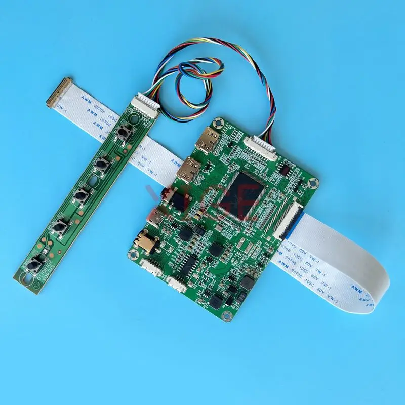 

Плата контроллера подходит для LP125WF2 LP125WF4 N125HCE EDP 30-контактный Micro USB Mini HDMI-совместим с 1920*1080 12,5 "дисплеем ноутбука, Комплект «сделай сам»