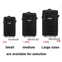 Folding Luggage Bags Travel Bag Large Capacity Moving Universal Wheel Duffle Pack Foldable Business Storage Bag with Wheels 2