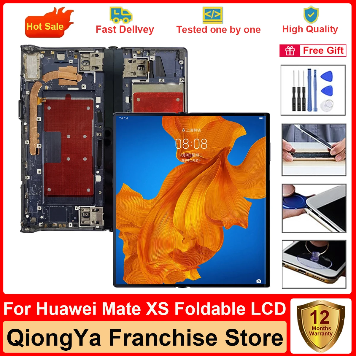 HUAWEI - HUAWEI mate xs TAH-N29m ジャンク品 Huawei HW-TAH-N29M Mate XS Dual Sim Smartphone, 8